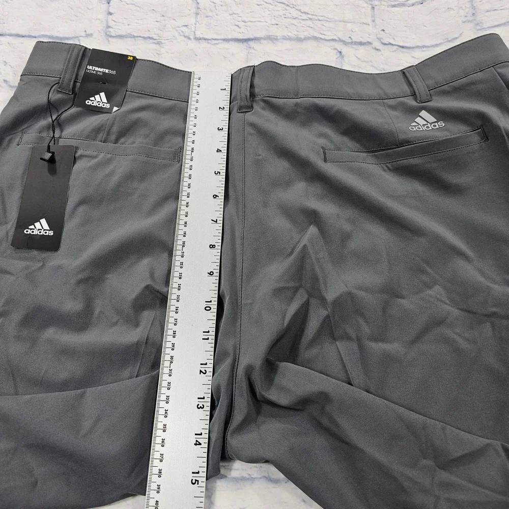 Adidas Ultimate365 Golf Shorts Mens 38 Grey Woven ADVS19R722 Performance